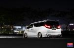 Toyota Alphard X Work on Vossen Wheels (VWS-2) 2016 года